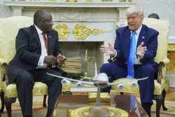 South Africa’s President, During a Visit to the Oval Office, Gets Wake Up Call From Trump
